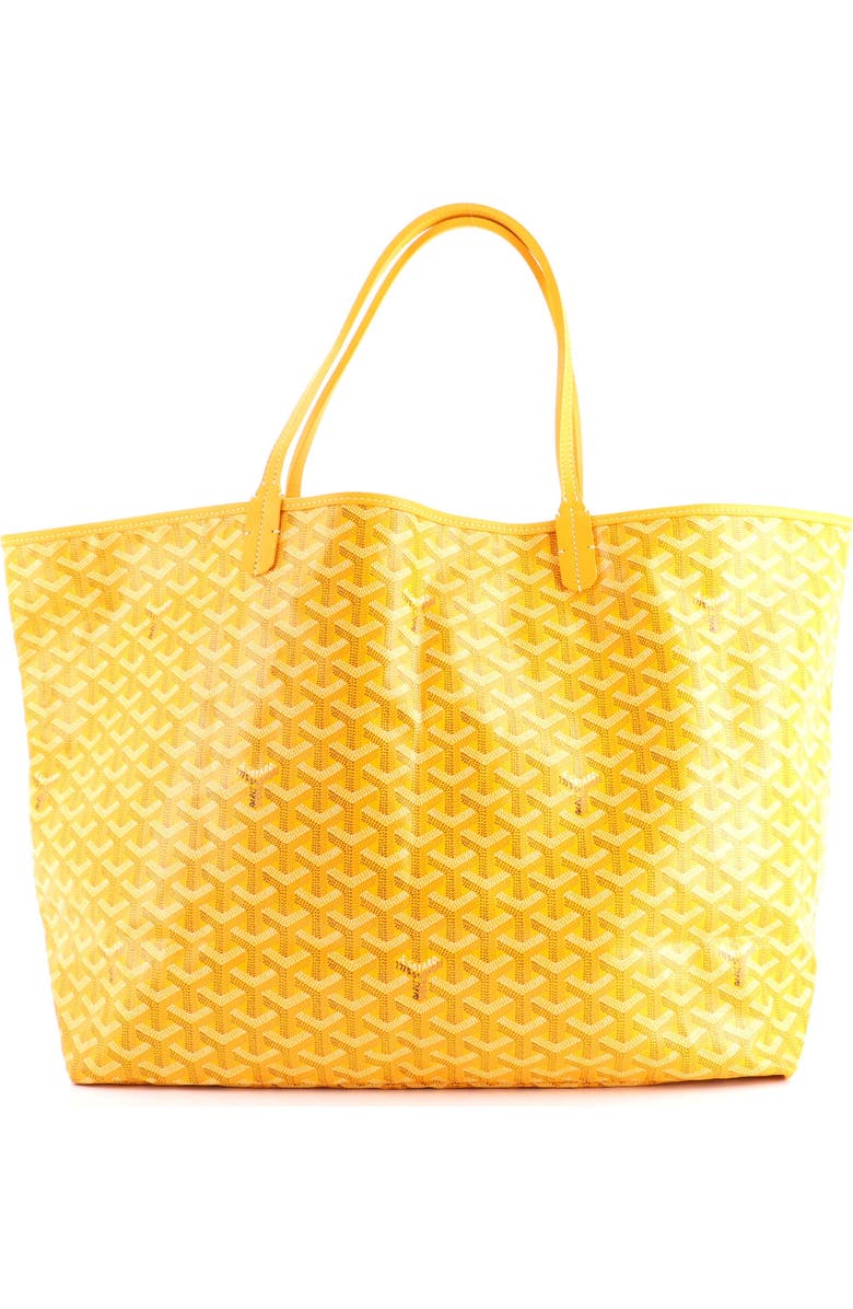 Pre-Owned Goyard Saint Louis Tote Coated Canvas GM, Alternate, color, Orange