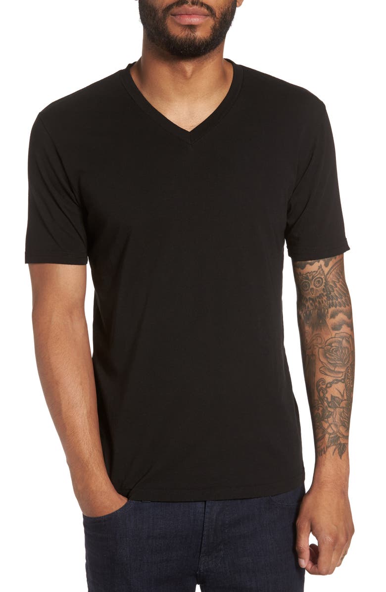 Goodlife Supima<sup>®</sup> Blend Classic V-Neck T-Shirt, Main, color,