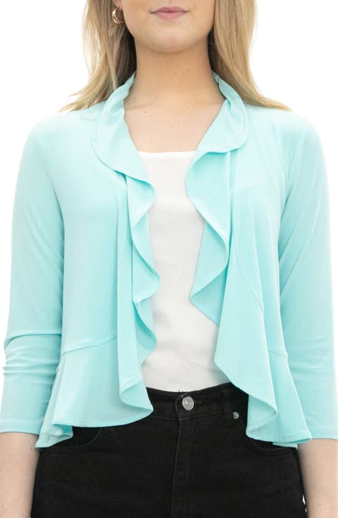 Chiffon Ruffle Bolero
