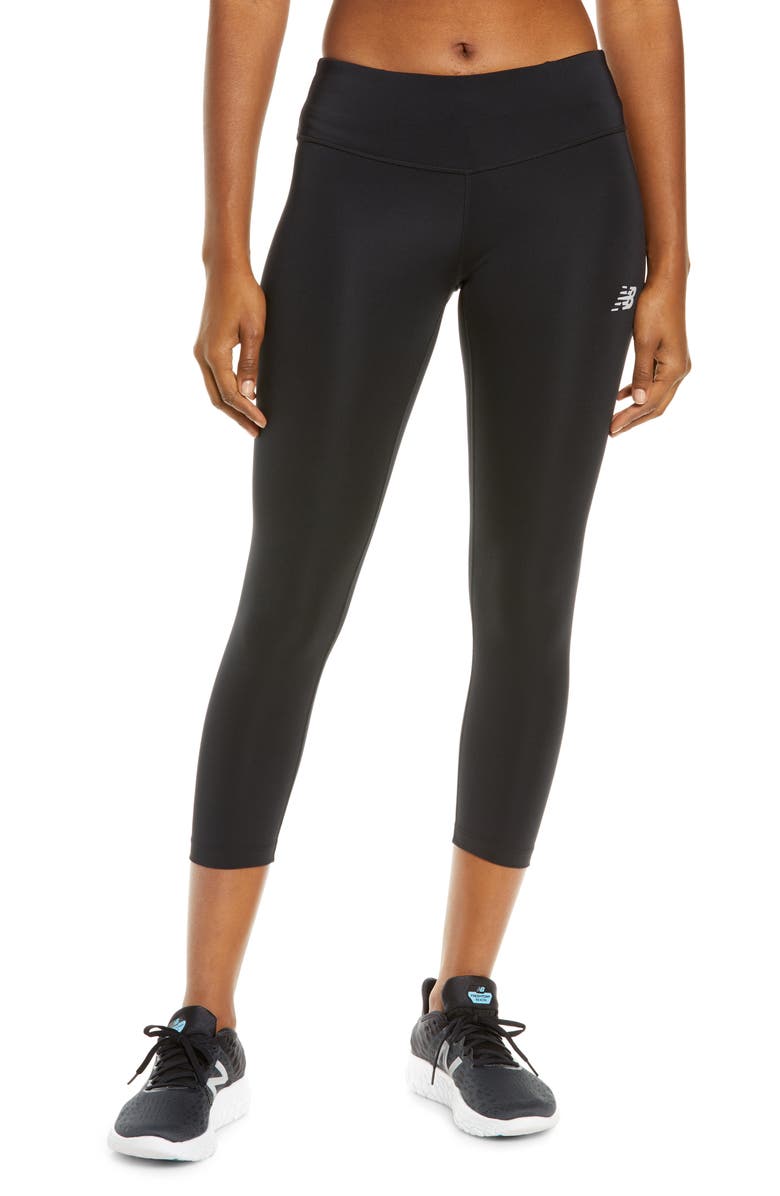 New Balance Accelerate Capri Tights, Main, color, 