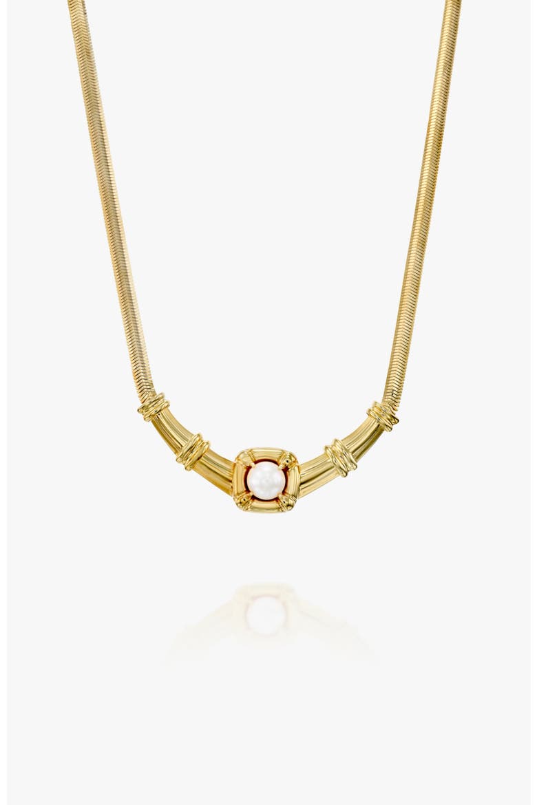 Odette Necklace, Main, color, Yellow Gold