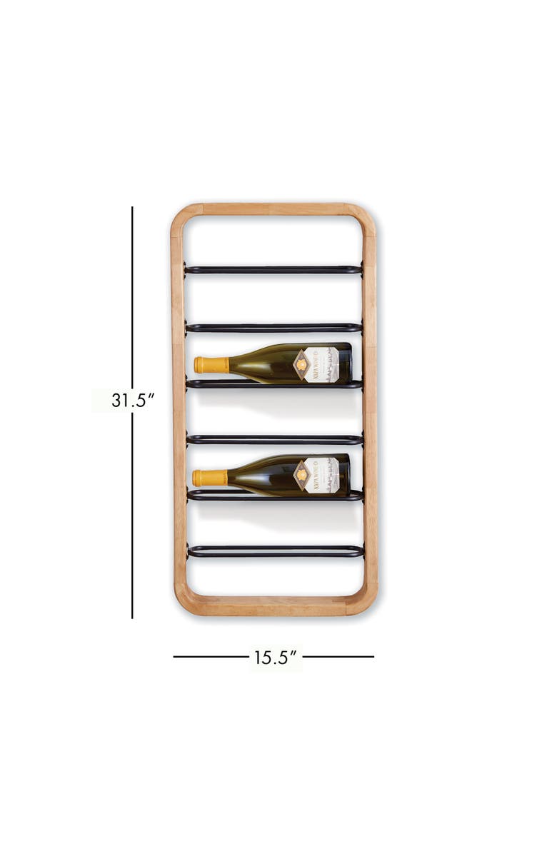 Napa Home & Garden Hoxton 6-Bottle Wine Rack, Alternate, color, 