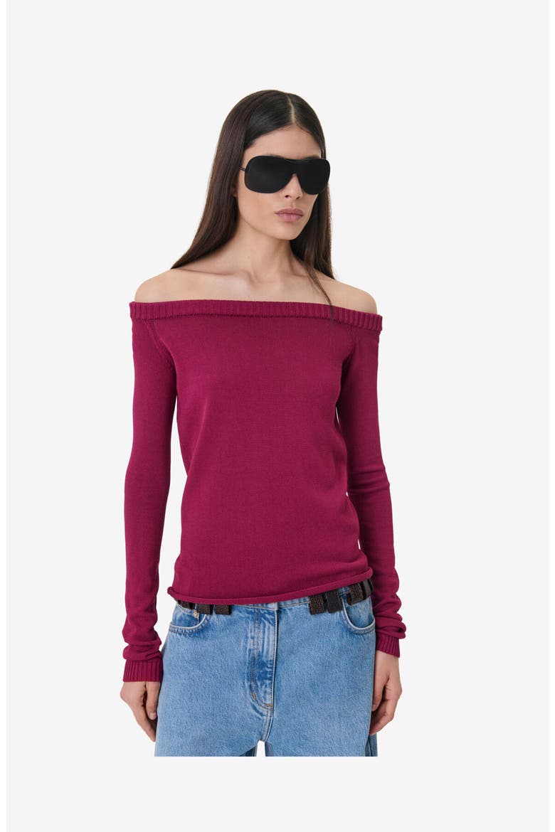 The Bulle Sweater, Alternate, color, RASPBERRY