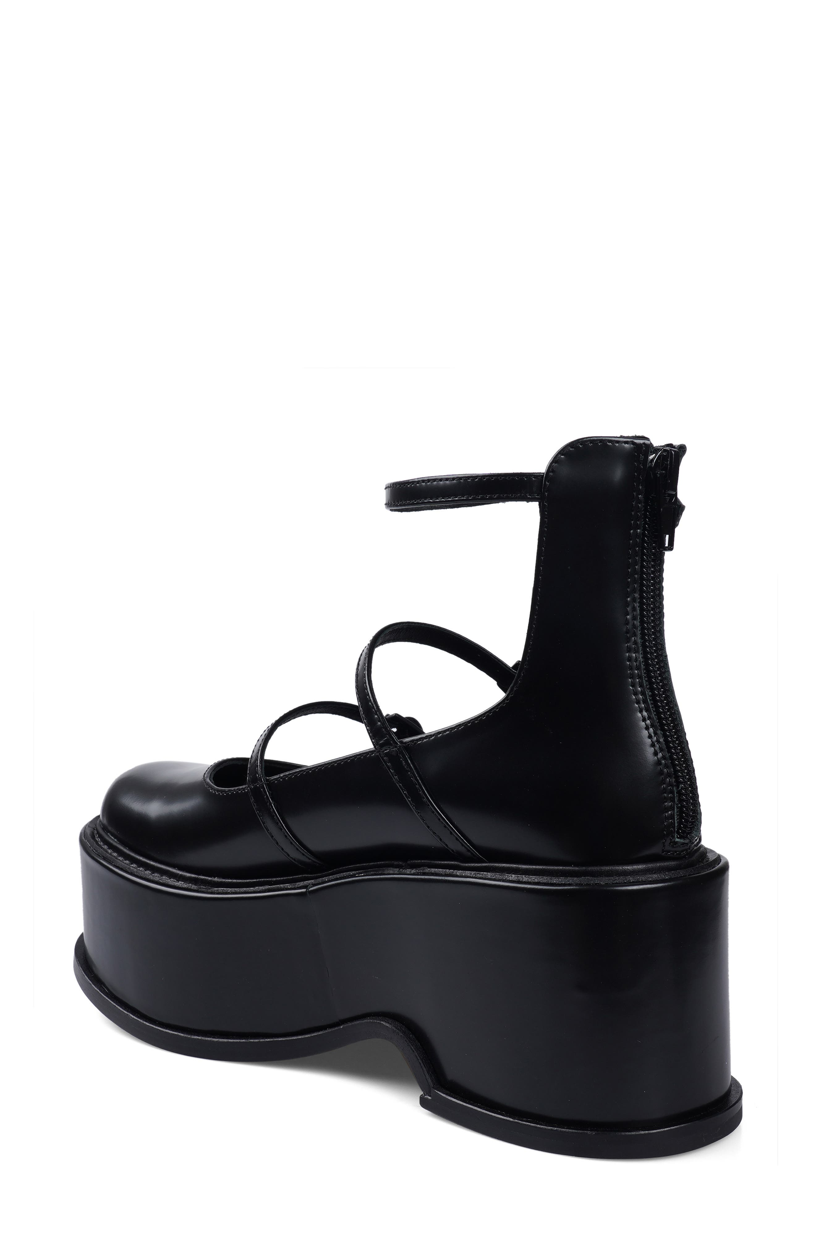 Artisan Crafted By Zigi Loila Water Resistant Platform Mary Jane, Alternate, color, Blklt