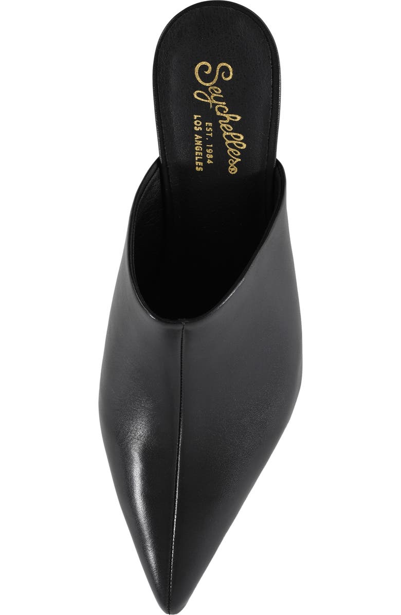 Seychelles Stefani Pointed Toe Mule, Alternate, color, Black