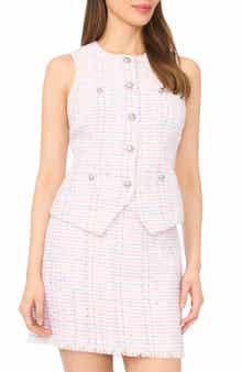 Tweed Cutaway Vest