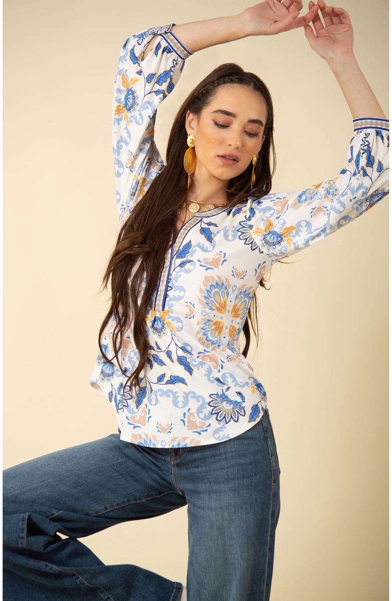 Hale Bob Savannah Jersey Top, Alternate, color,