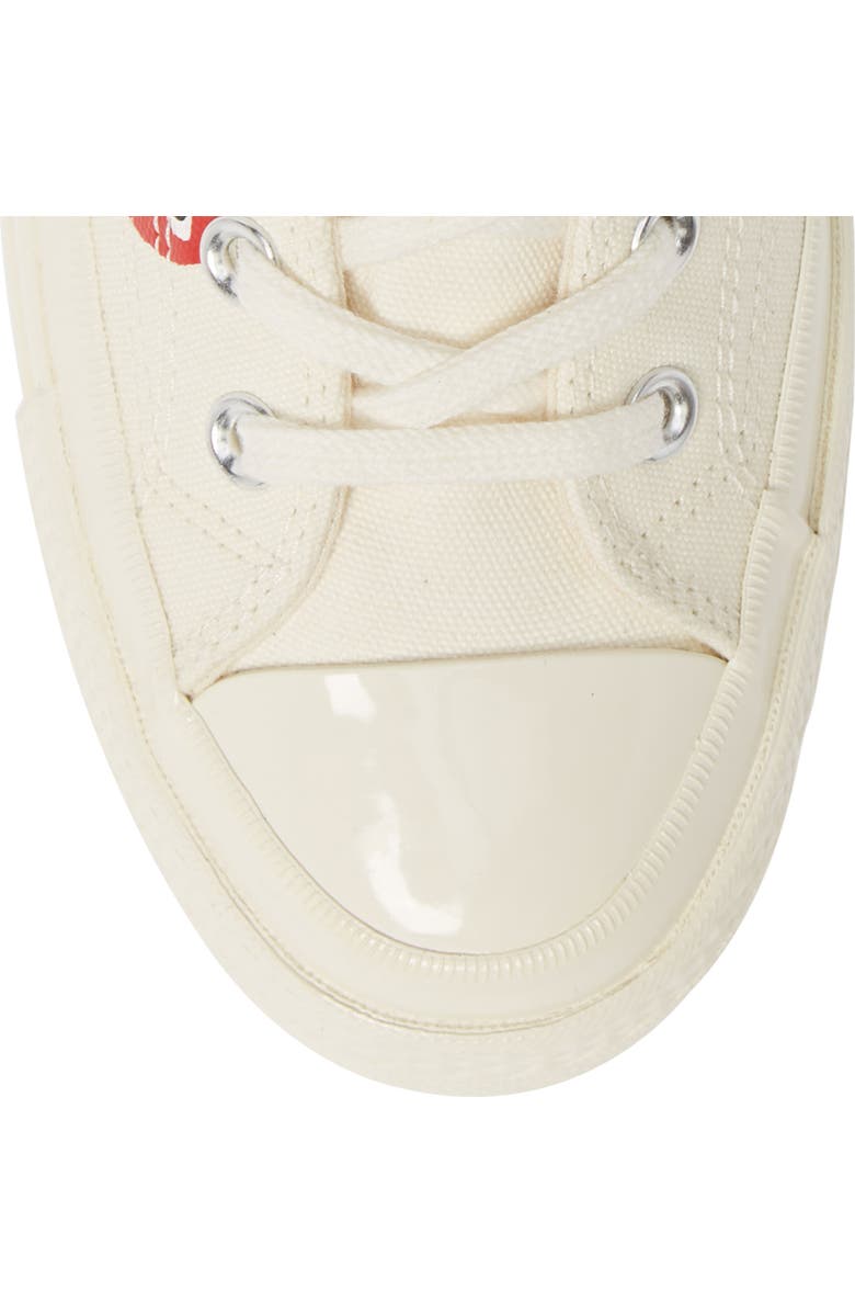 Comme des Garçons PLAY x Converse Chuck Taylor<sup>®</sup> High Top Sneaker, Alternate, color,