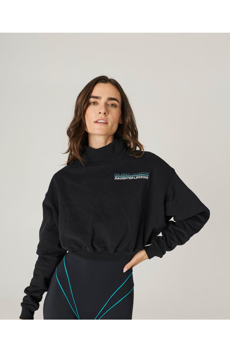 Daughter Lessons SWEATshirt, Alternate, color, Black