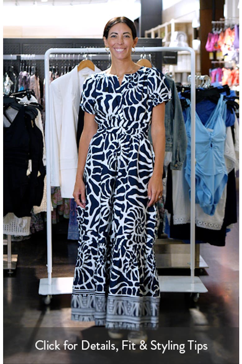 Allover Print A-Line Dress video