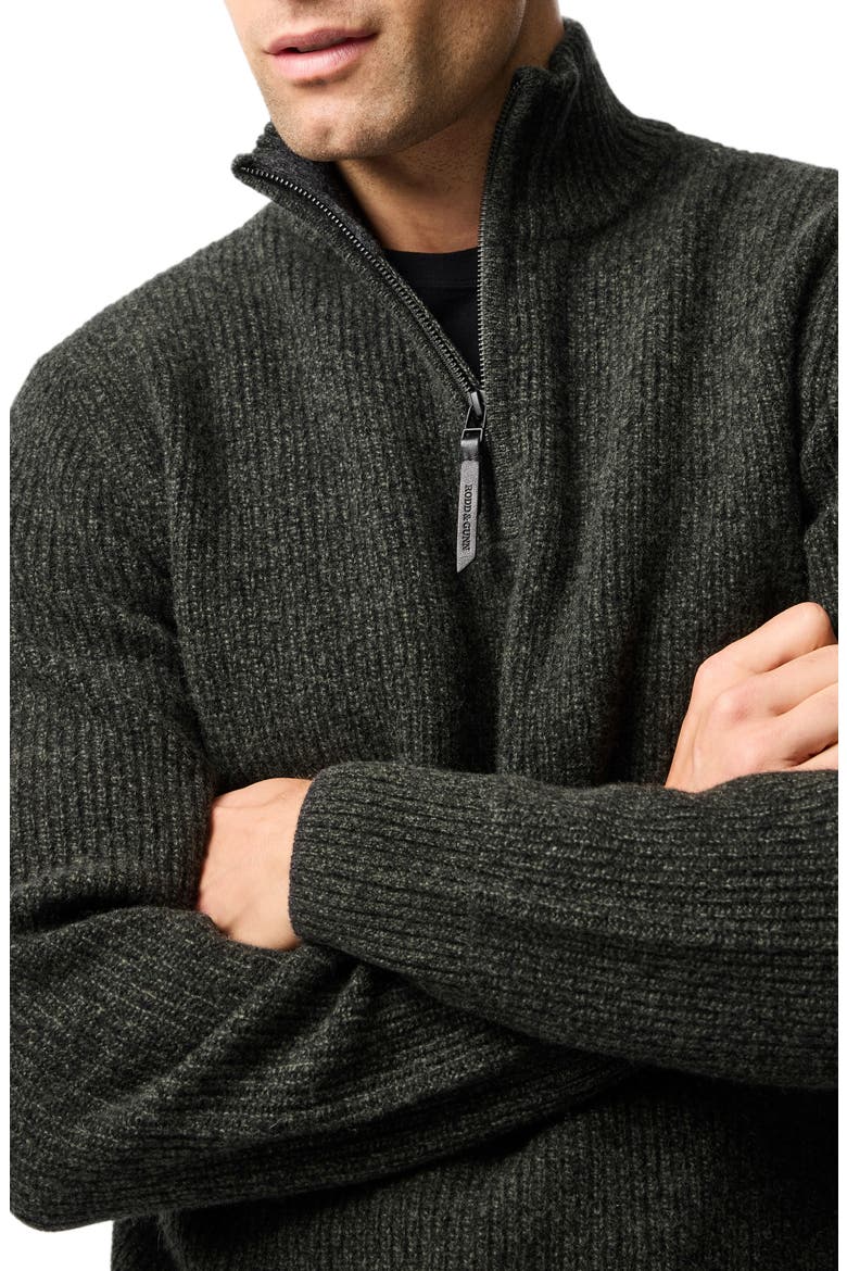 Robbies Road Quarter Zip Sweater, Alternate, color, JUNGLE