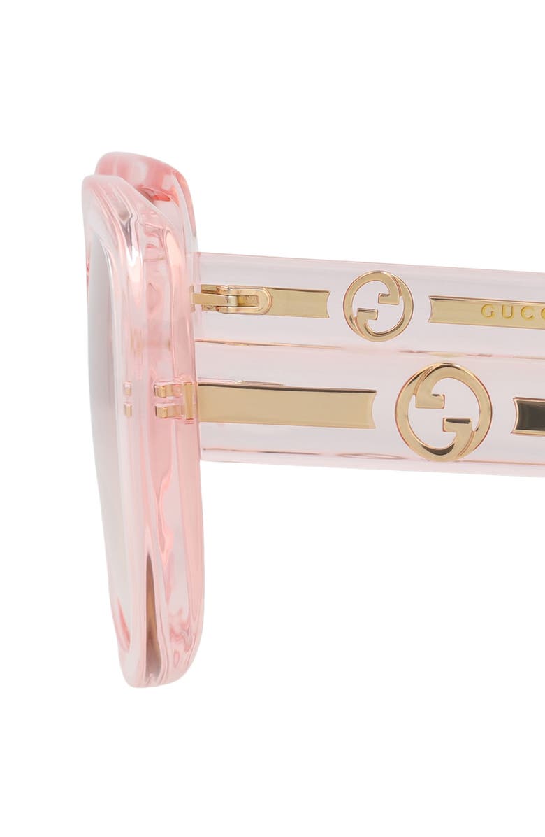 Gucci Novelty 54mm Square Sunglasses, Alternate, color,