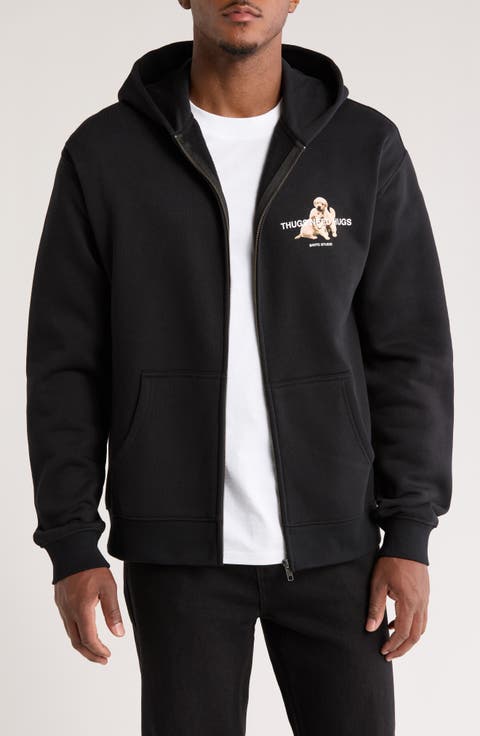 Thugs Need Hugs Zip Hoodie
