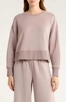 SPANX® AirEssentials® Luxe Crop Crewneck Sweatshirt