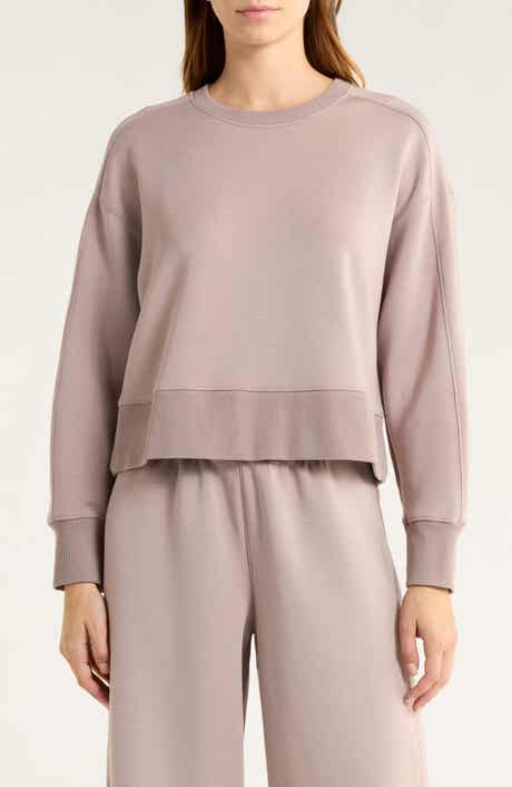 SPANX® AirEssentials® Luxe Crop Crewneck Sweatshirt