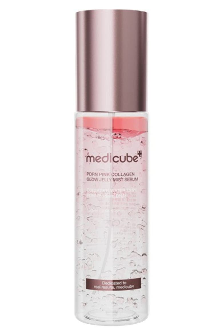 PDRN Pink Collagen Glow Jelly Mist Serum, Main, color, PINK