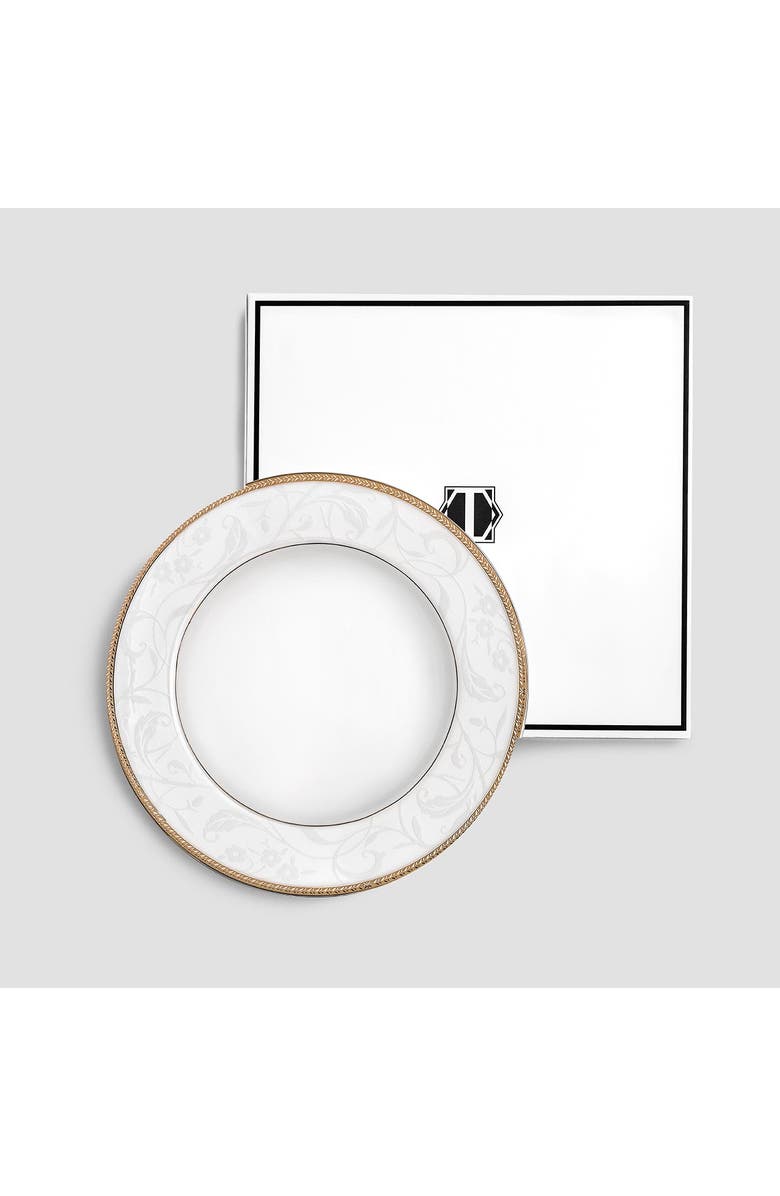 Togas Baglioni Plate, Alternate, color, White