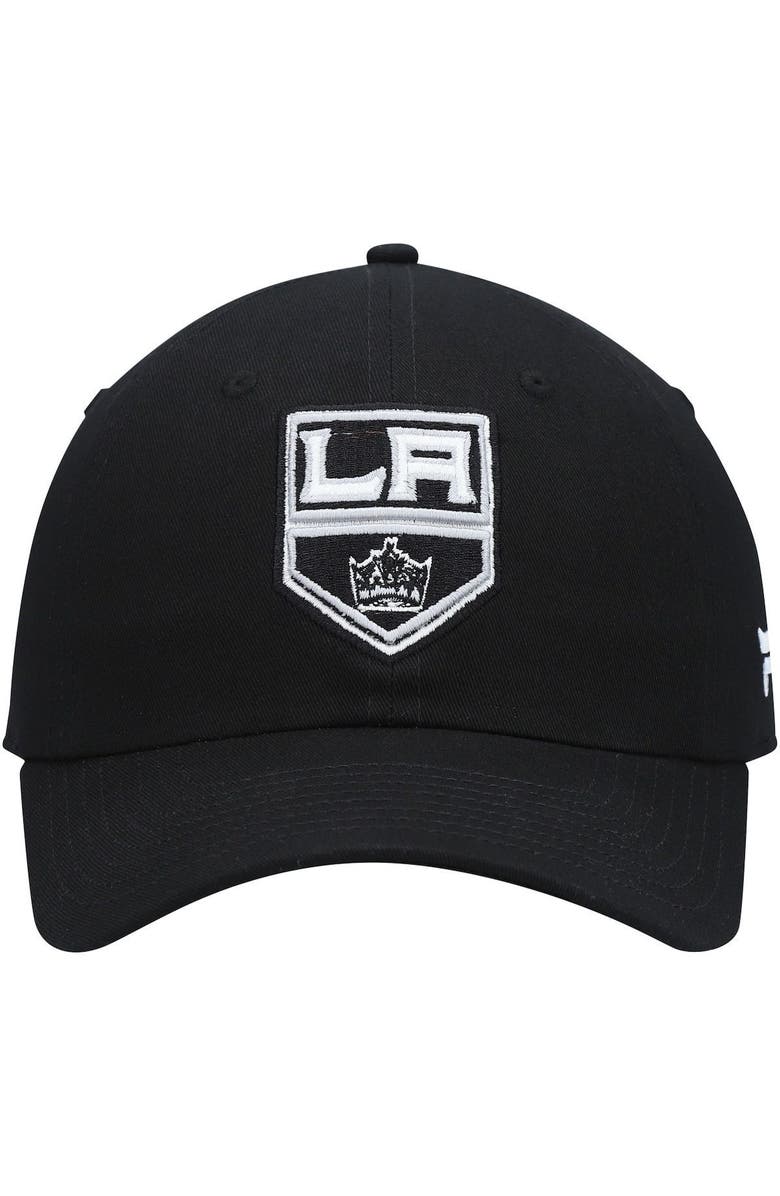 FANATICS Men's Fanatics Branded Black Los Angeles Kings Core Primary Logo Snapback Adjustable Hat, Alternate, color,