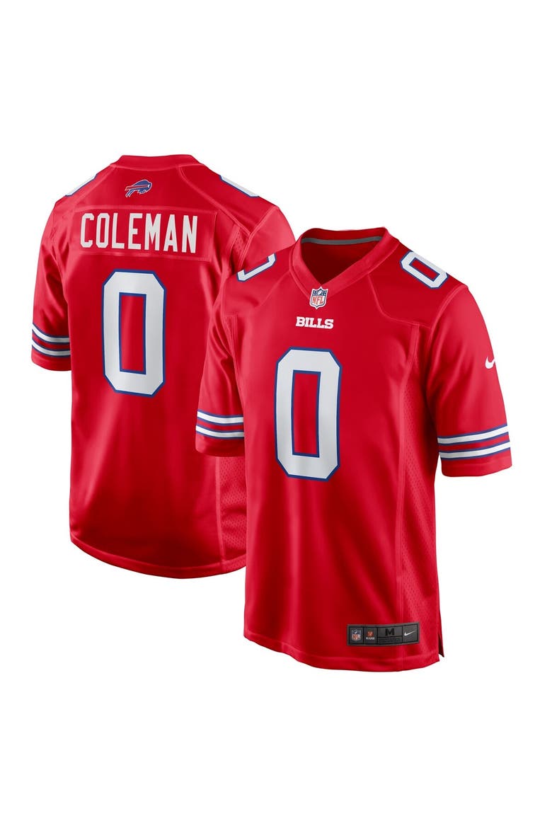Men's Nike Keon Coleman  Red Buffalo Bills Alternate Game Jersey, Main, color, Red