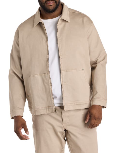 Big & Tall Utility Carpenter Trucker Jacket V2