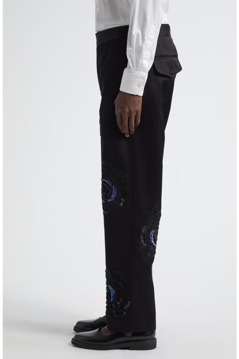 Poppy Suiting Trousers, Alternate, color, BLACK