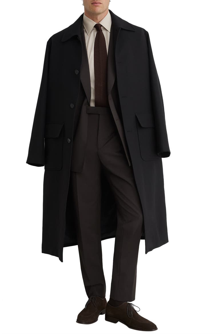 Dream Tailored Fit Wool Blend Trousers, Alternate, color, CHOCOLATE BROWN