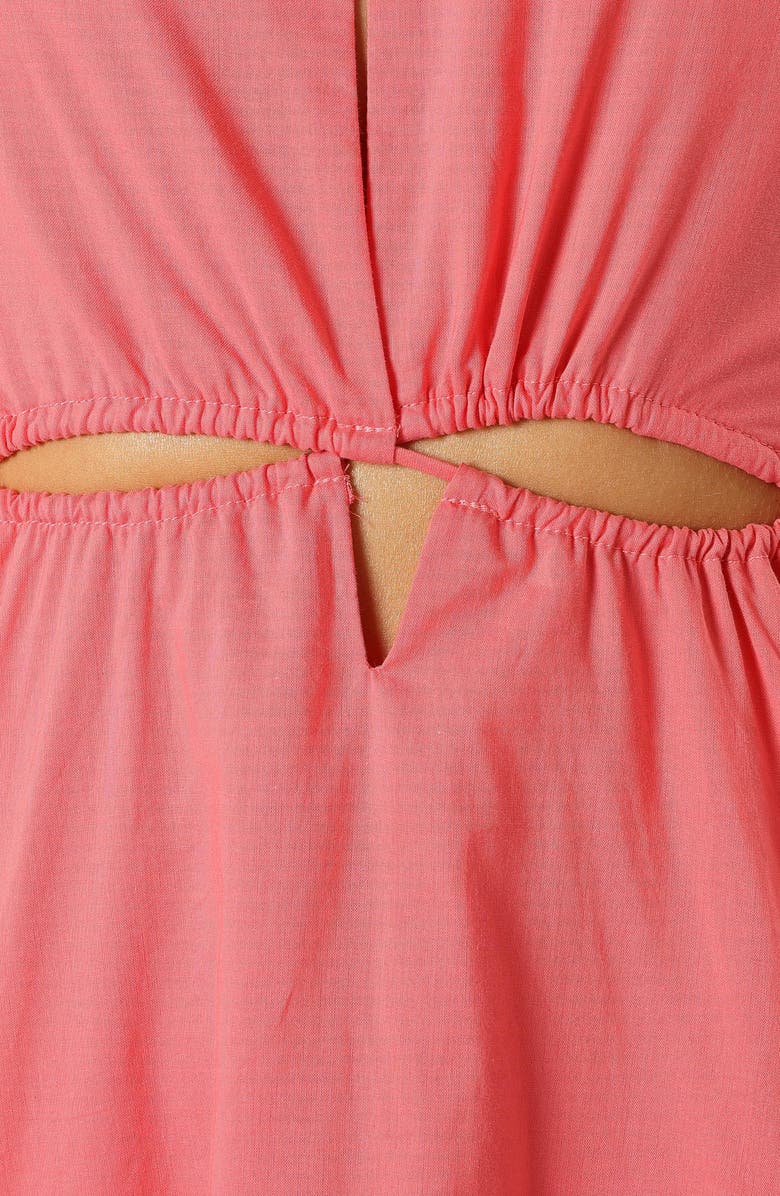 Petal & Pup Carton Cross Back Maxi Dress, Alternate, color, Watermelon