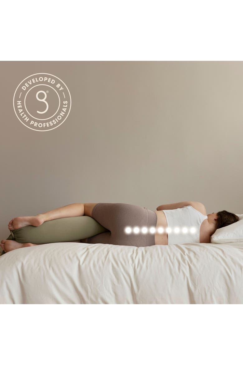 Pregnancy Pillow, Alternate, color, Dusty Olive