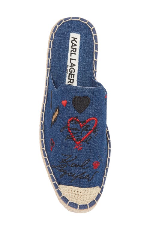 KARL LAGERFELD KARL LAGERFELD PARIS DEVRA PLATFORM MULE