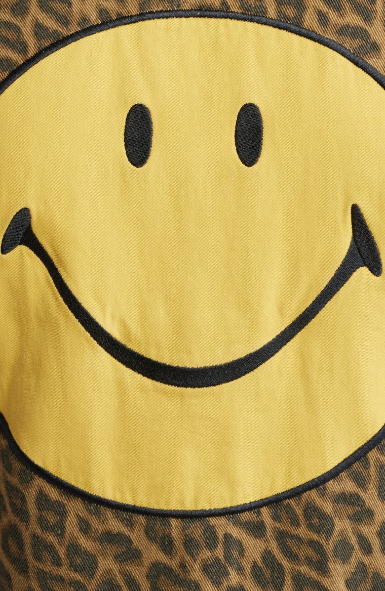 MARKET SMILEY<sup>®</sup> LA Work Jacket, Alternate, color, Leopard Print/ Brown