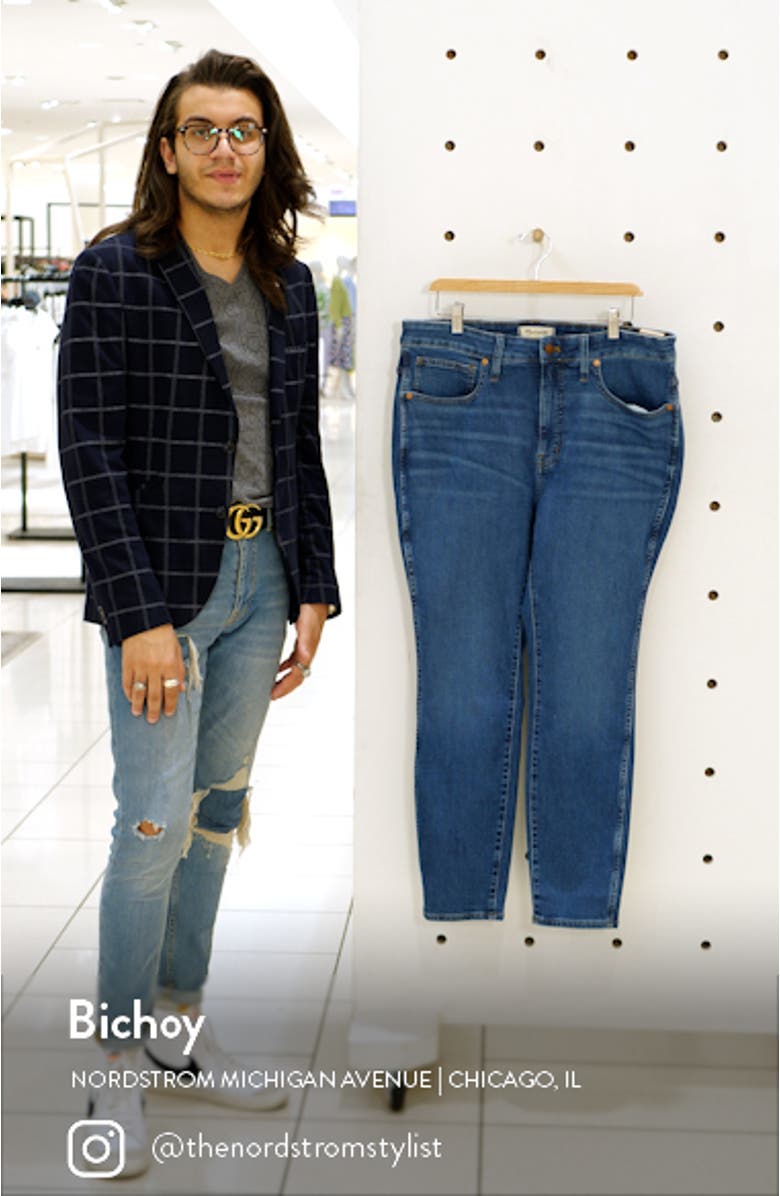 10-Inch High Rise Skinny Jeans, sales video thumbnail