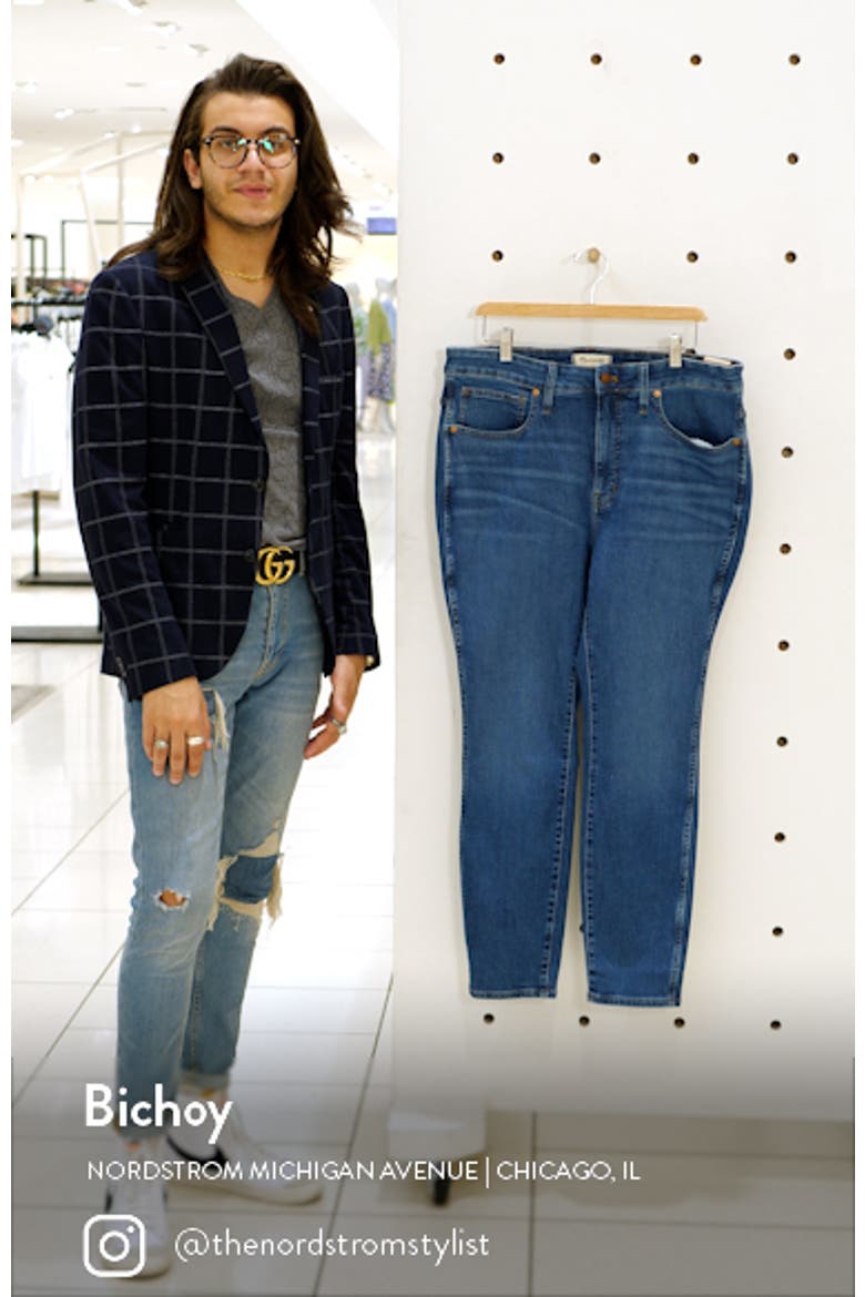 10-Inch High Rise Skinny Jeans video