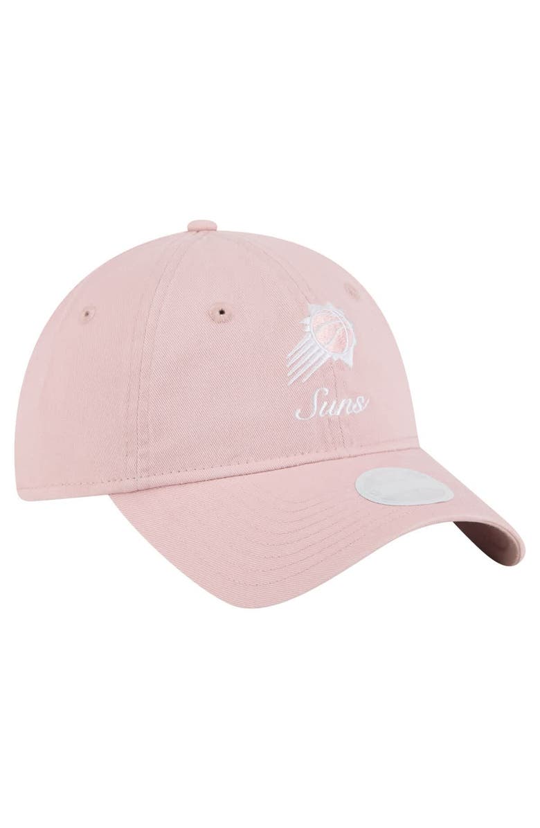 New Era Women's New Era Pink Phoenix Suns Gameday Preppy 9TWENTY Adjustable Hat, Alternate, color, Pink