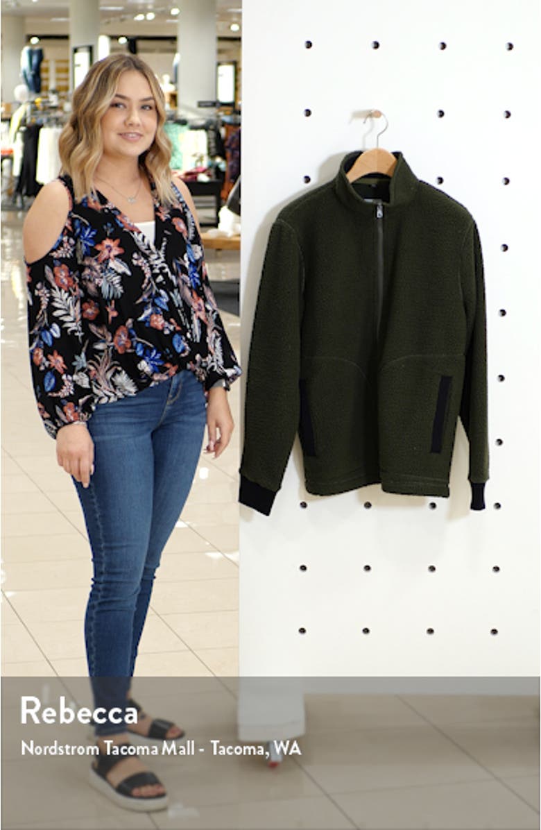 Slim Fit Fleece Jacket, sales video thumbnail