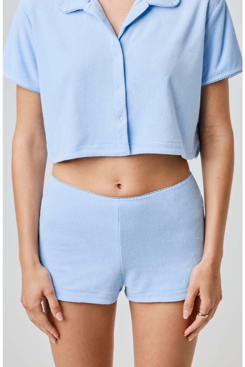 French Terry Shorts, Alternate, color, WINDSURFER
