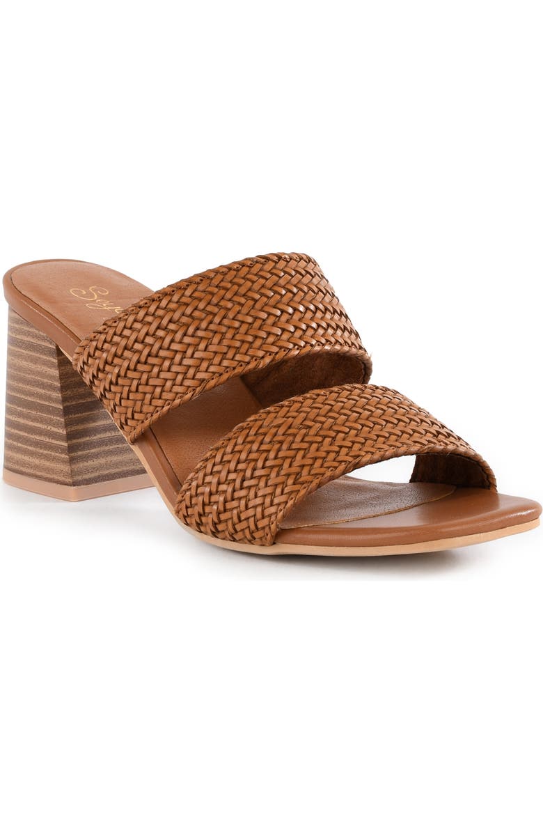Seychelles Just Breathe Slide Sandal, Main, color, Cognac