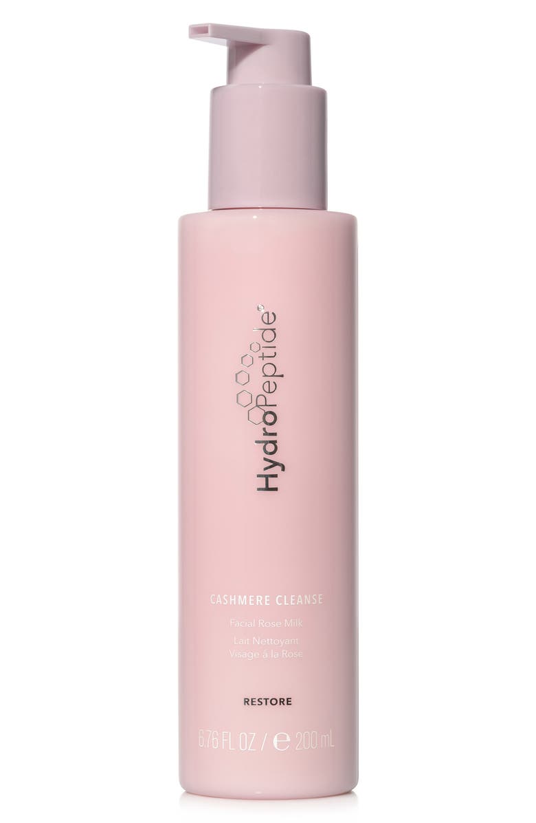 HydroPeptide Cashmere Cleanse Facial Rose Milk, Main, color,