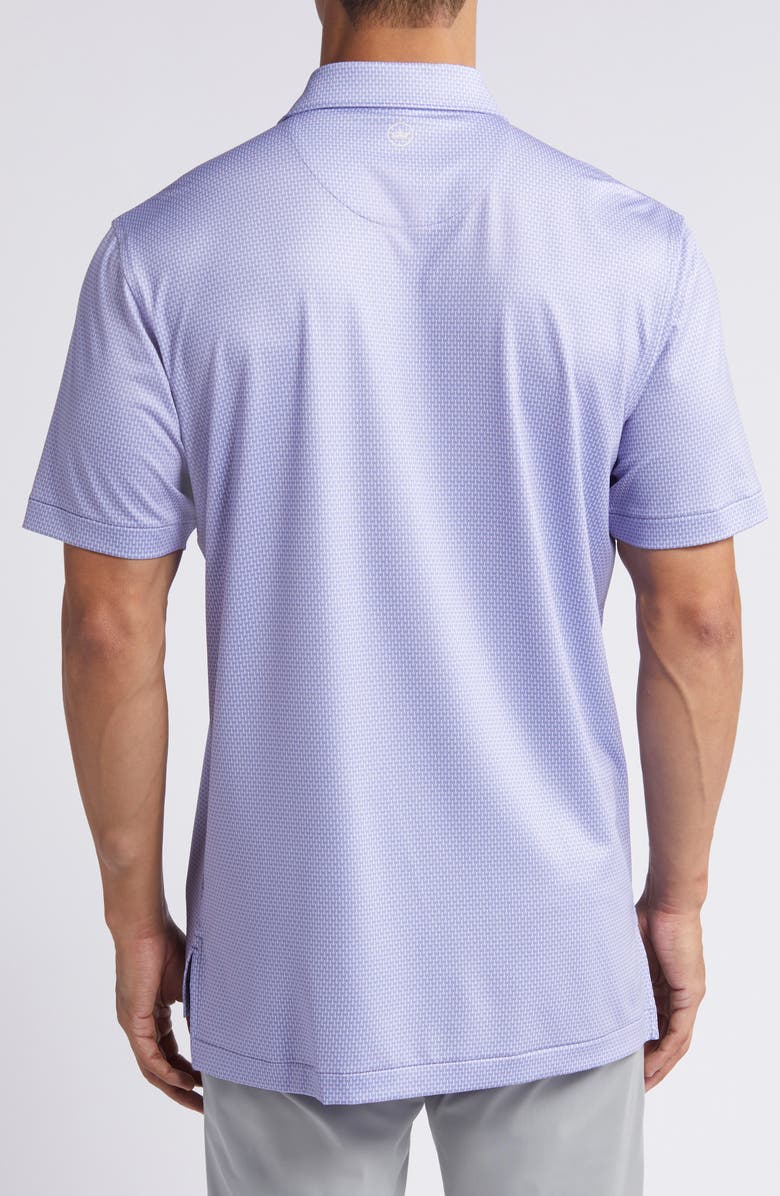 Peter Millar Hamby Micropattern Performance Golf Polo, Alternate, color, 