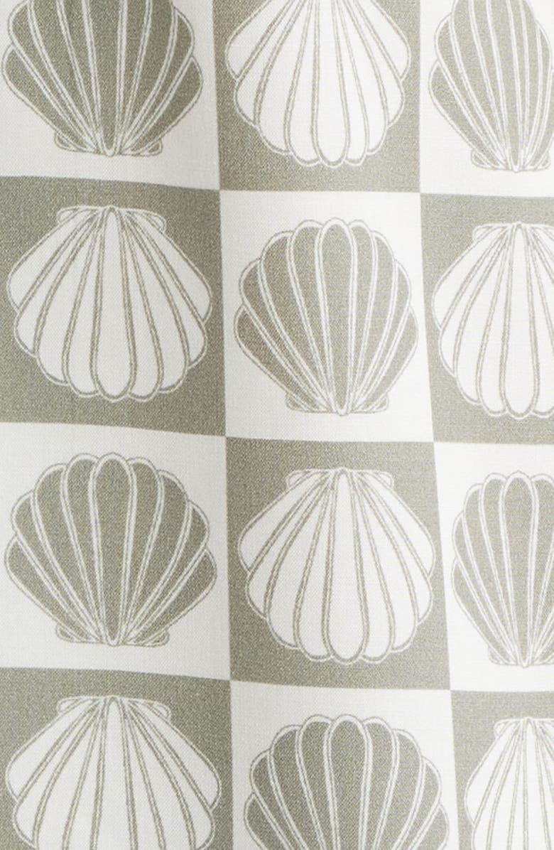 Boardies Seashell Print Camp Shirt, Alternate, color,