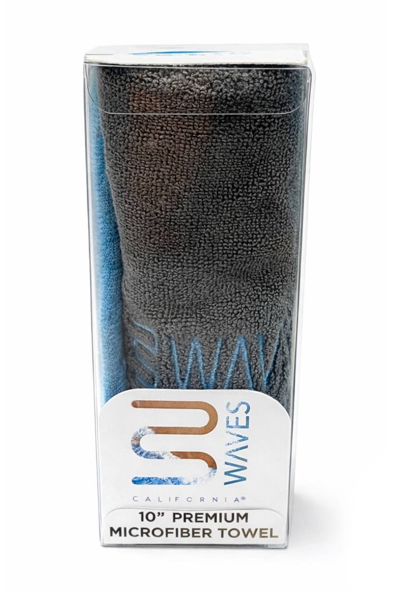 Microfiber Shoe Towel, Alternate, color, GREY