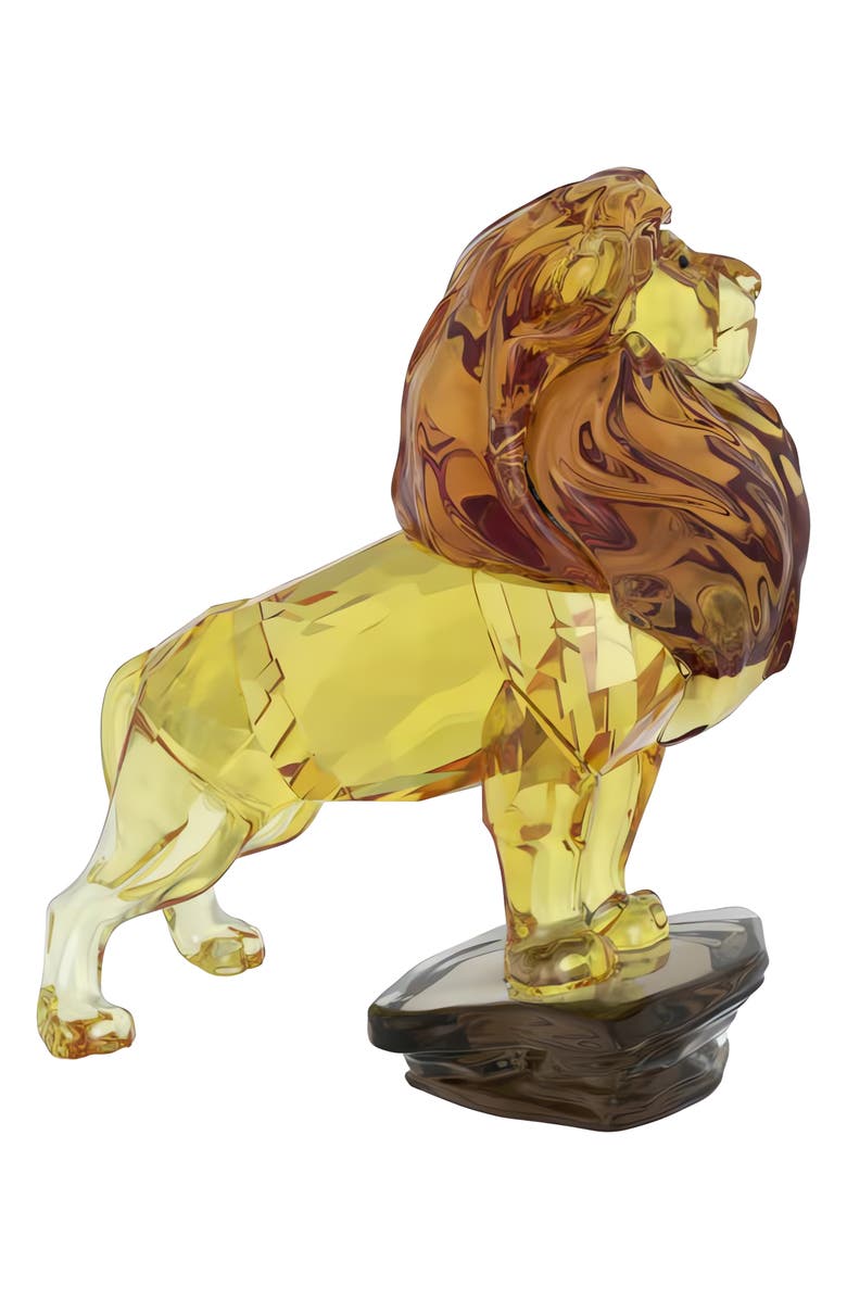Swarovski x Disney<sup>®</sup> The Lion King Mufasa Figurine, Alternate, color, Yellow