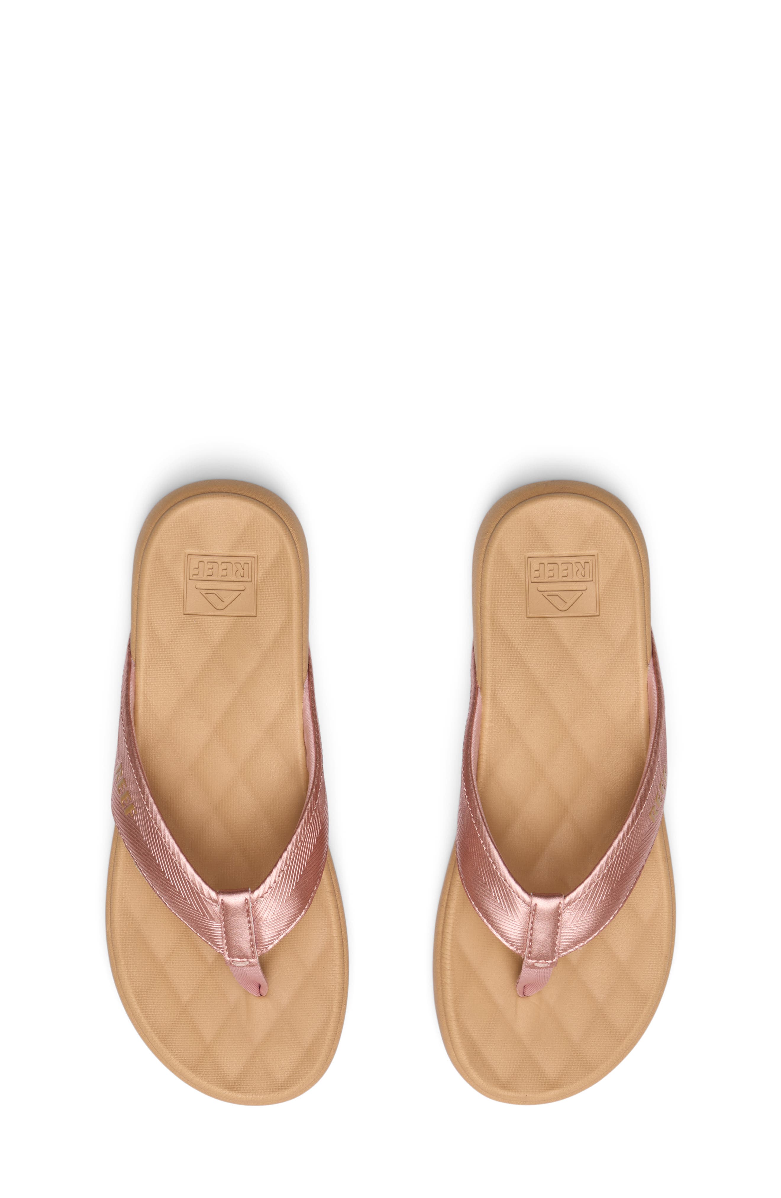 Kids' Cushion Harmony Flip Flop, Alternate, color, PASTEL PINK