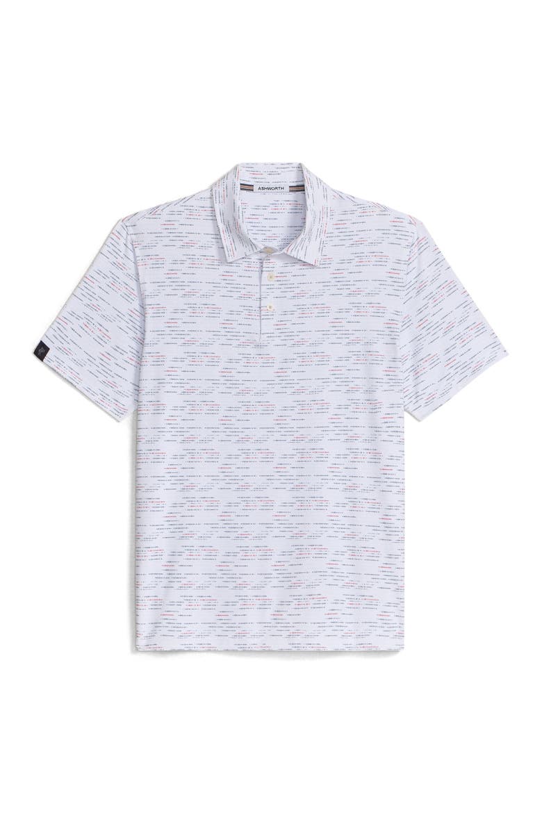 Matrix Polo, Alternate, color, White/Core Red