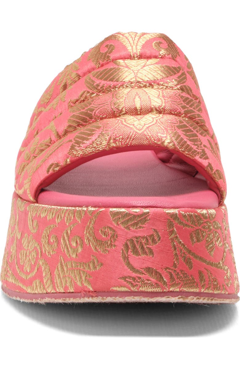Free People Almost Paradise Brocade Platform Sandal, Alternate, color,