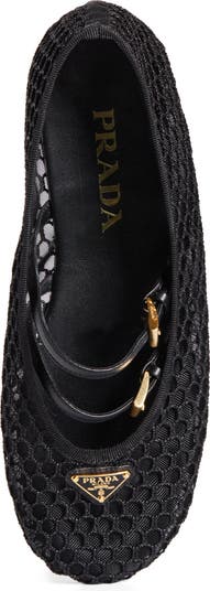 Ballerine Mesh Mary Jane Flat