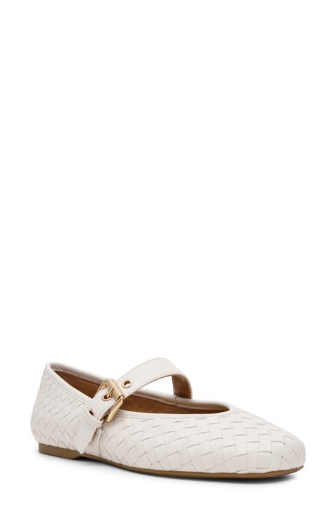 Mulaney Woven Mary Jane Flat (Women)