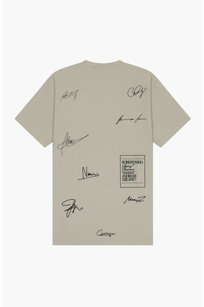 Signature Slim Fit Tee, Alternate, color, Beige