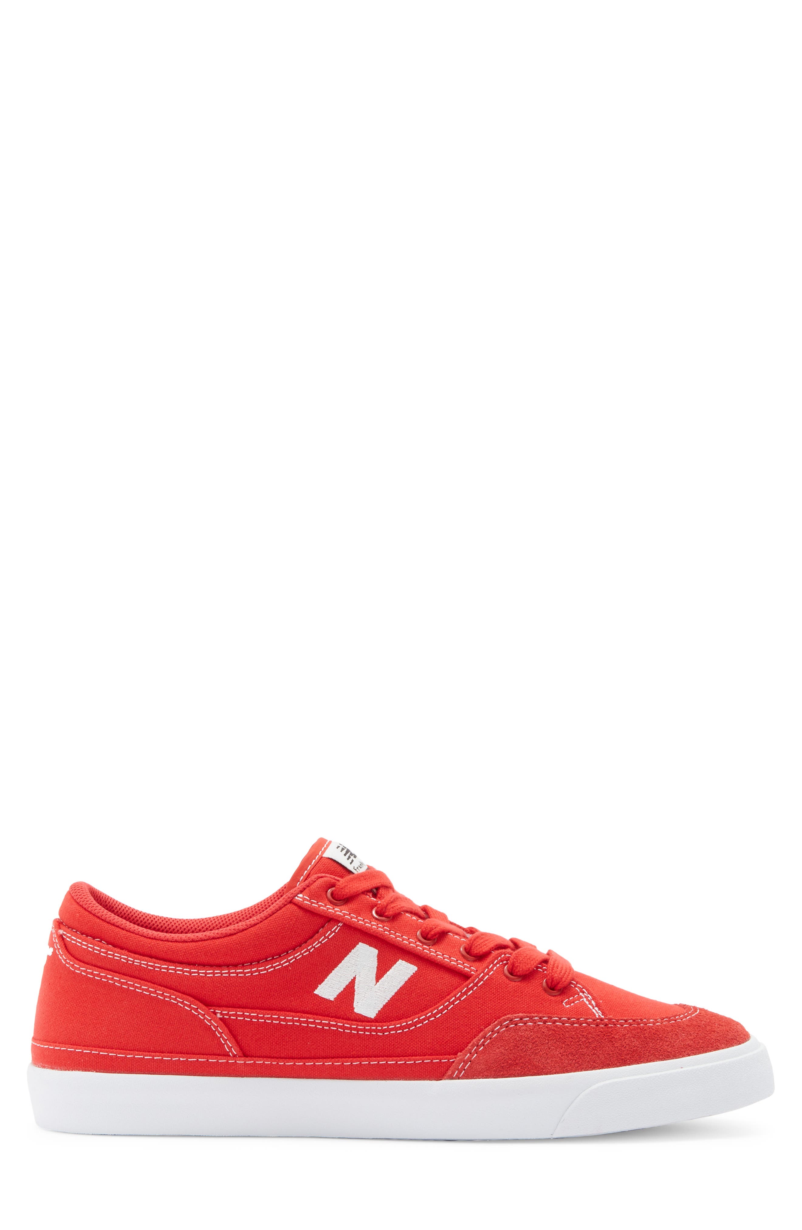 New Balance 417 Low Top Sneaker, Alternate, color, Red/ White