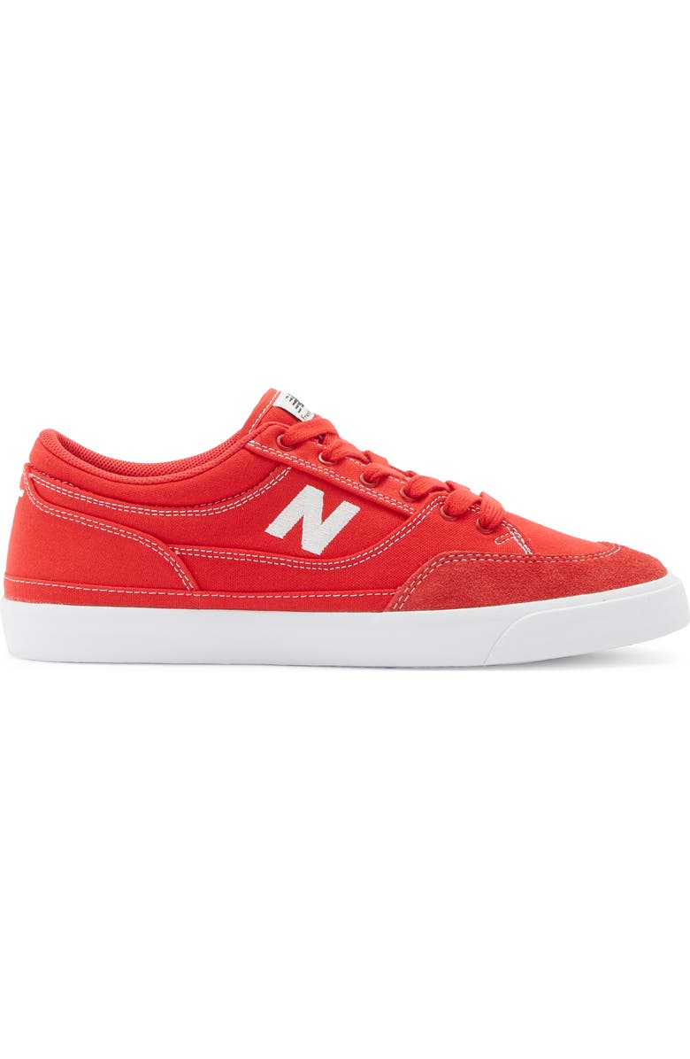 New Balance 417 Low Top Sneaker, Alternate, color, Red/ White