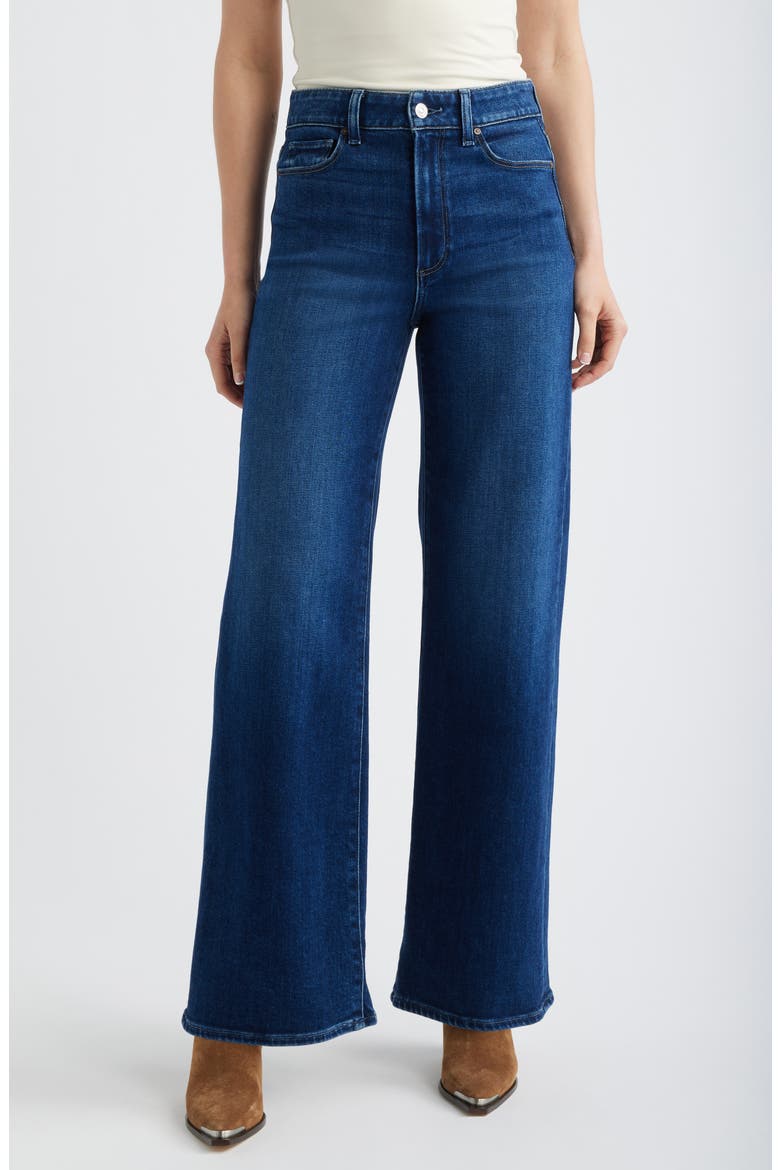 Anessa High Waist Wide Leg Jeans, Main, color, WILLAT